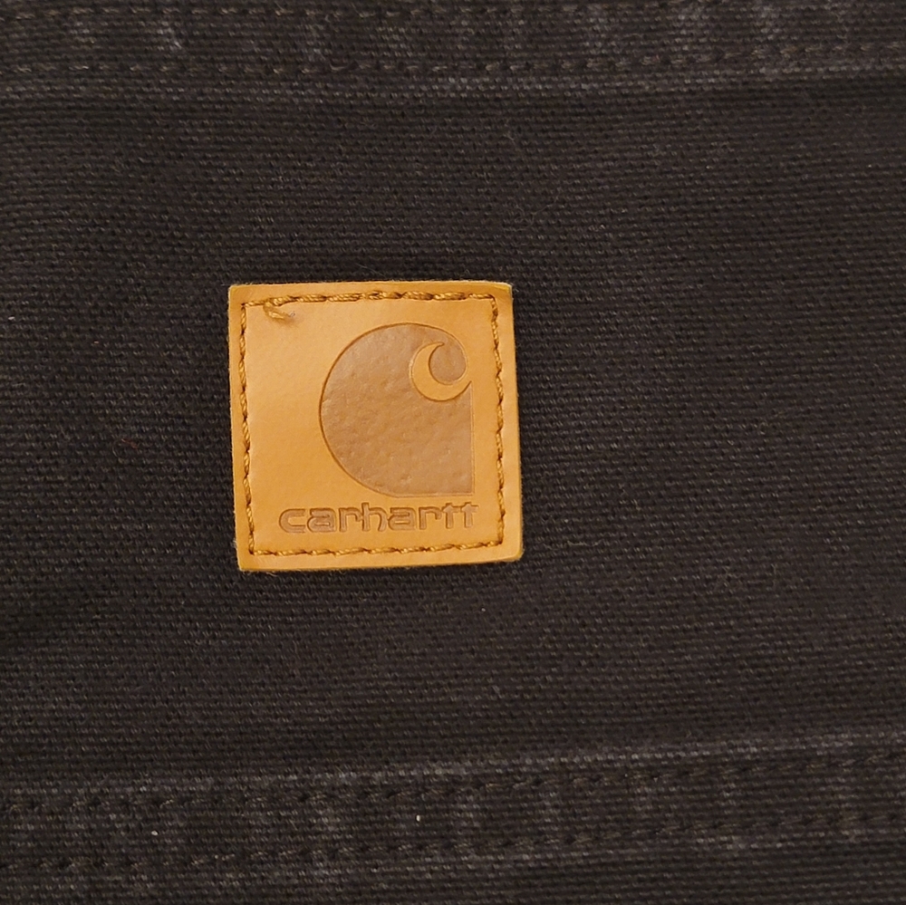 Carhartt Loose Straight Washed Duck Double-Front Jeans Black B136 Men's 30x29 - Picture 9 of 16